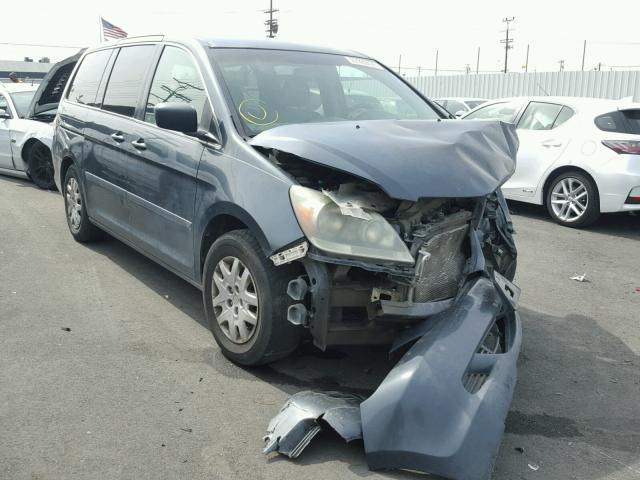 5FNRL38236B120374 - 2006 HONDA ODYSSEY LX GRAY photo 1