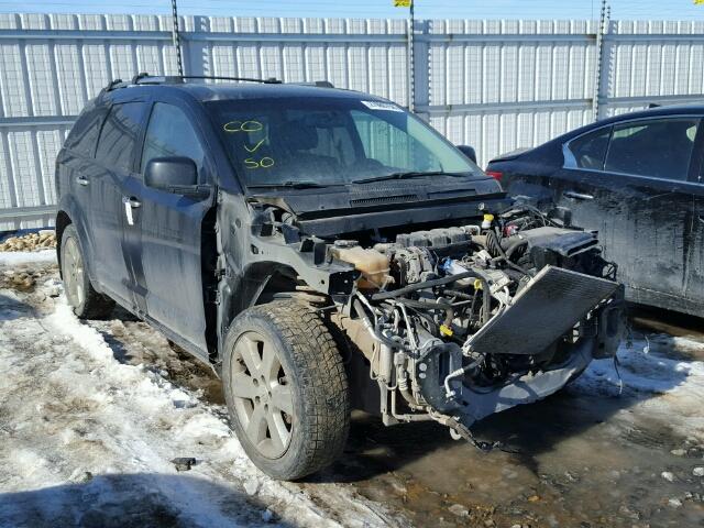 3D4PH6FV3AT166629 - 2010 DODGE JOURNEY R/ BLACK photo 1