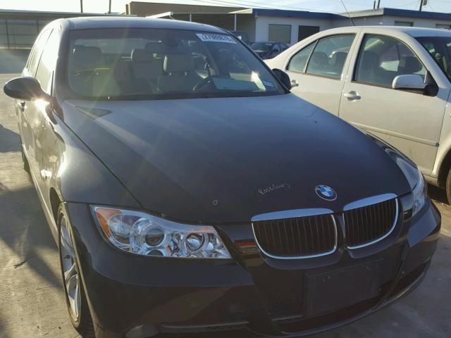 WBAVA37548NL43718 - 2008 BMW 328 I BLACK photo 1