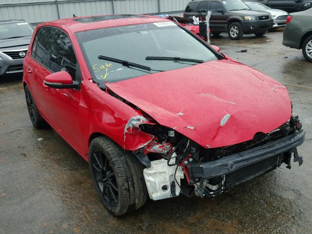 WVWDM7AJ5CW035107 - 2012 VOLKSWAGEN GOLF RED photo 1