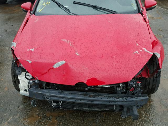 WVWDM7AJ5CW035107 - 2012 VOLKSWAGEN GOLF 红色 照片 9