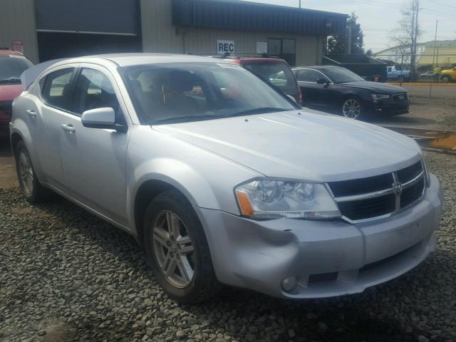 1B3CC5FB4AN142318 - 2010 DODGE AVENGER R/ SILVER photo 1