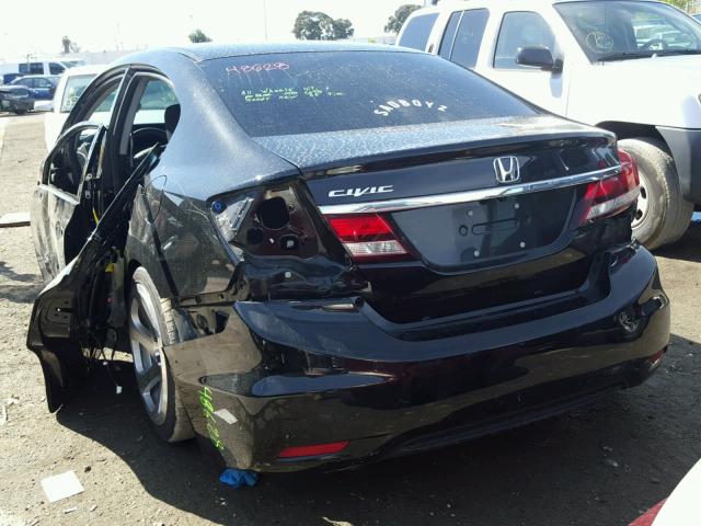 2HGFB2F50FH532549 - 2015 HONDA CIVIC LX BLACK photo 3