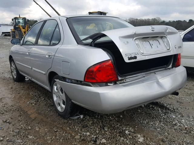 3N1CB51D25L484272 - 2005 NISSAN SENTRA 1.8 SILVER photo 3