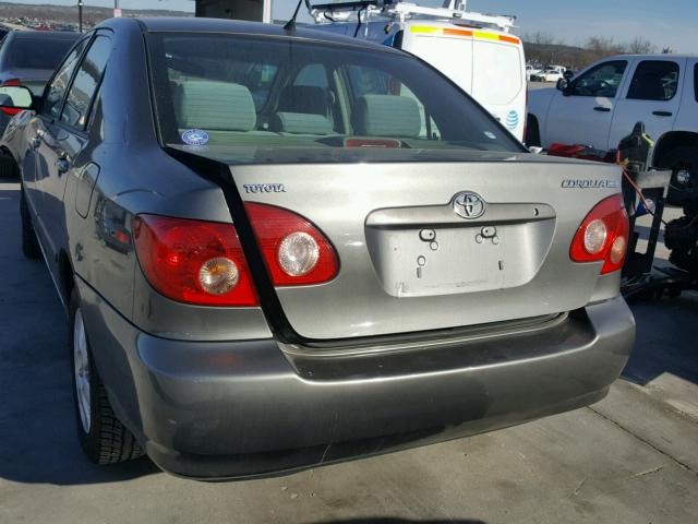 2T1BR32E85C498955 - 2005 TOYOTA COROLLA CE GRAY photo 3