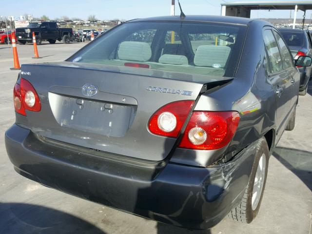 2T1BR32E85C498955 - 2005 TOYOTA COROLLA CE GRAY photo 4