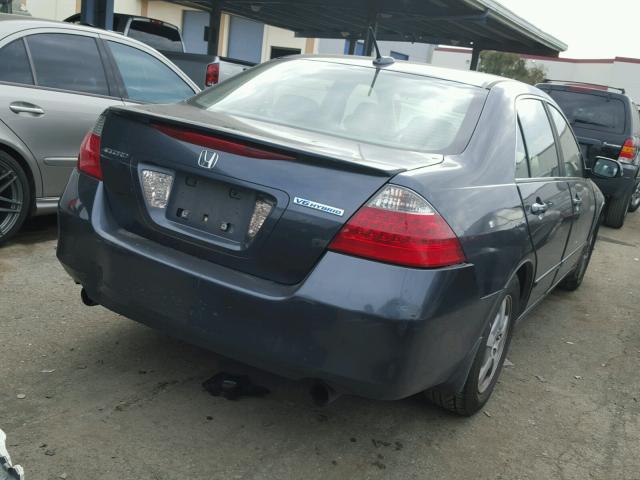 JHMCN36576C003888 - 2006 HONDA ACCORD HYB CHARCOAL photo 4