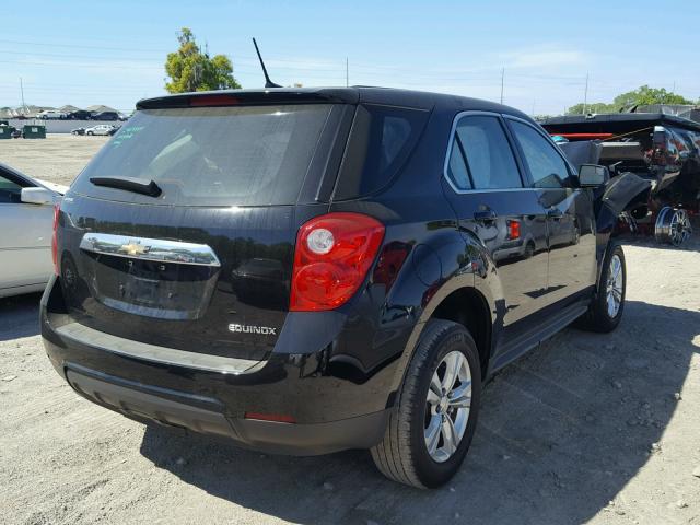 2GNALAEK0E6296672 - 2014 CHEVROLET EQUINOX LS BLACK photo 4