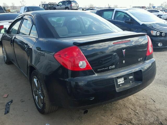 1G2ZH57N884159033 - 2008 PONTIAC G6 GT BLACK photo 3