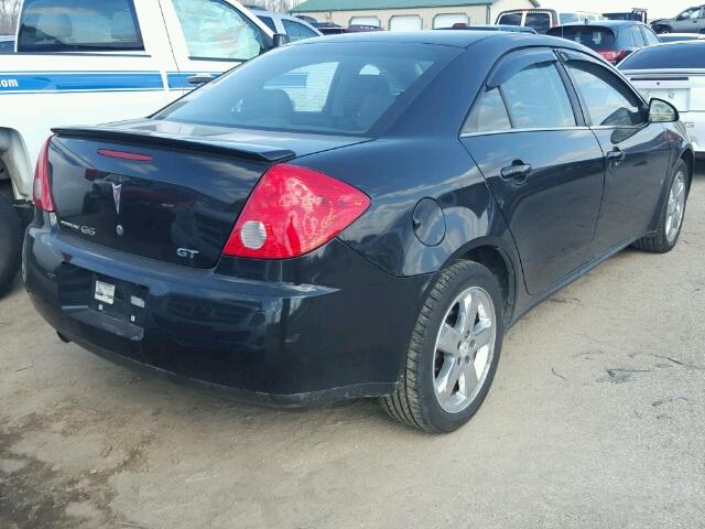 1G2ZH57N884159033 - 2008 PONTIAC G6 GT BLACK photo 4