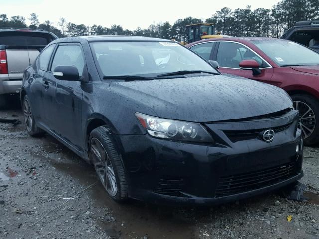 JTKJF5C76C3023416 - 2012 TOYOTA SCION TC BLACK photo 1