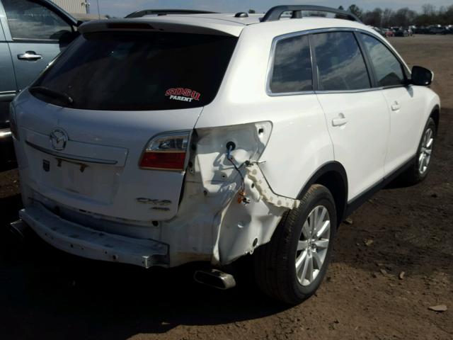 JM3TB3MV4A0206770 - 2010 MAZDA CX-9 WHITE photo 4