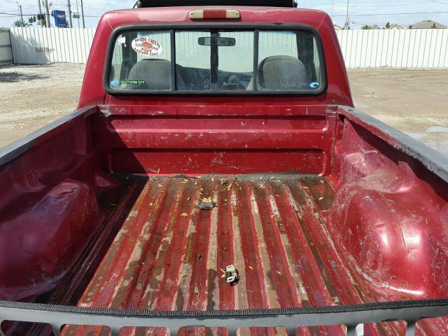 1FTCR10A3TUB04075 - 1996 FORD RANGER MAROON photo 6