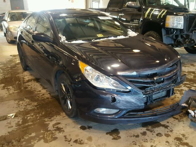 5NPEB4AC3DH665418 - 2013 HYUNDAI SONATA GLS BLUE photo 1