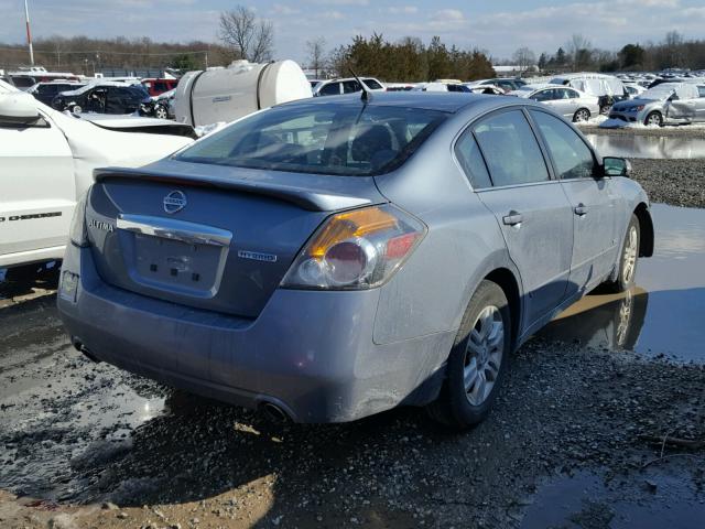 1N4CL2AP1AC116339 - 2010 NISSAN ALTIMA HYB SILVER photo 4