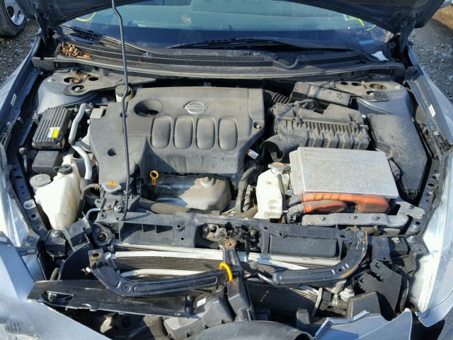 1N4CL2AP1AC116339 - 2010 NISSAN ALTIMA HYB SILVER photo 7