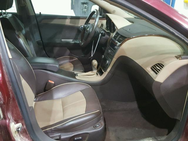 1G1ZK57768F262592 - 2008 CHEVROLET MALIBU LTZ 栗色 照片 5
