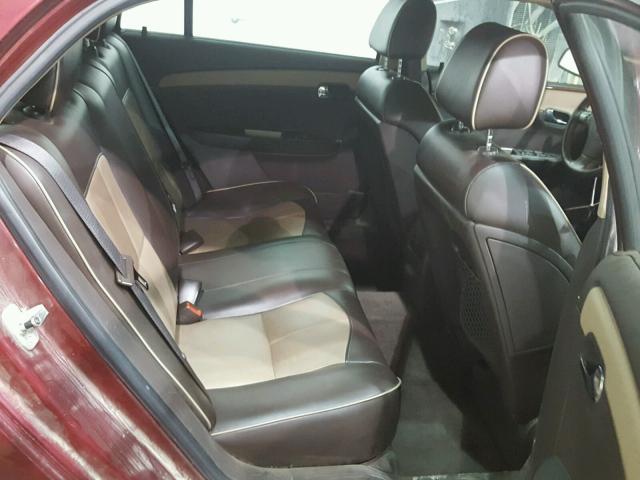 1G1ZK57768F262592 - 2008 CHEVROLET MALIBU LTZ 栗色 照片 6