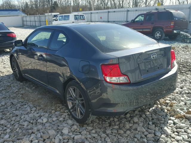 JTKJF5C77D3062887 - 2013 TOYOTA SCION TC ნაცრისფერი ფოტო 3