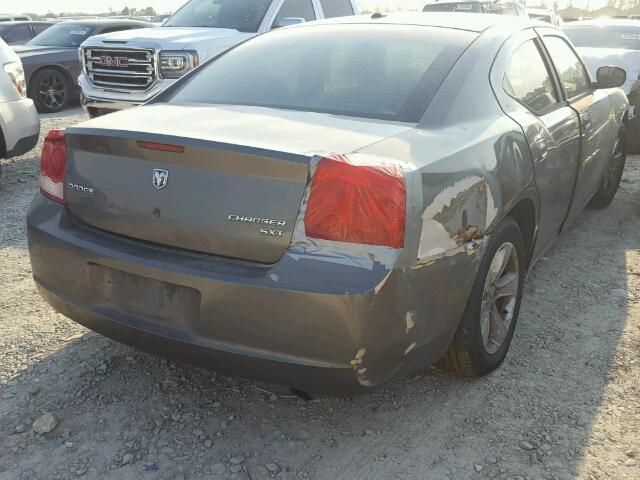 2B3KA33V39H532223 - 2009 DODGE CHARGER SX GRAY photo 4