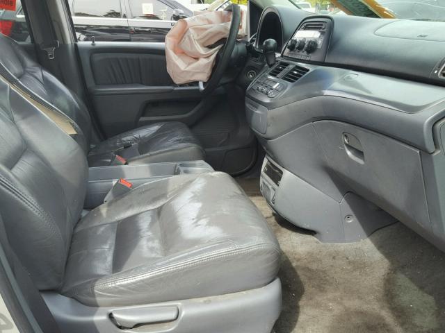 5FNRL38795B113147 - 2005 HONDA ODYSSEY EX SILVER photo 5