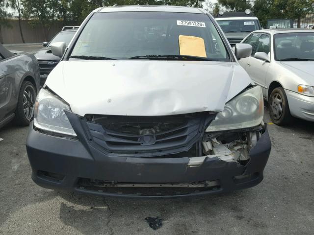 5FNRL38795B113147 - 2005 HONDA ODYSSEY EX SILVER photo 9