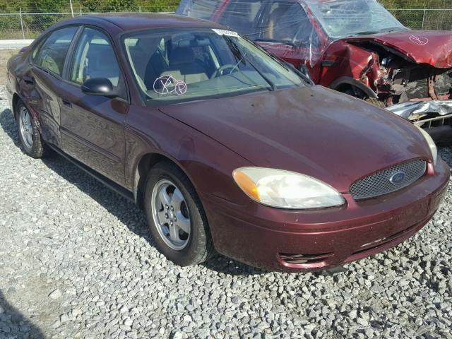 1FAFP53245A195317 - 2005 FORD TAURUS SE MAROON photo 1