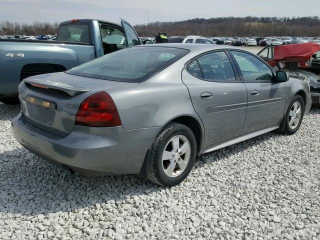 2G2WP552471185248 - 2007 PONTIAC GRAND PRIX GRAY photo 4