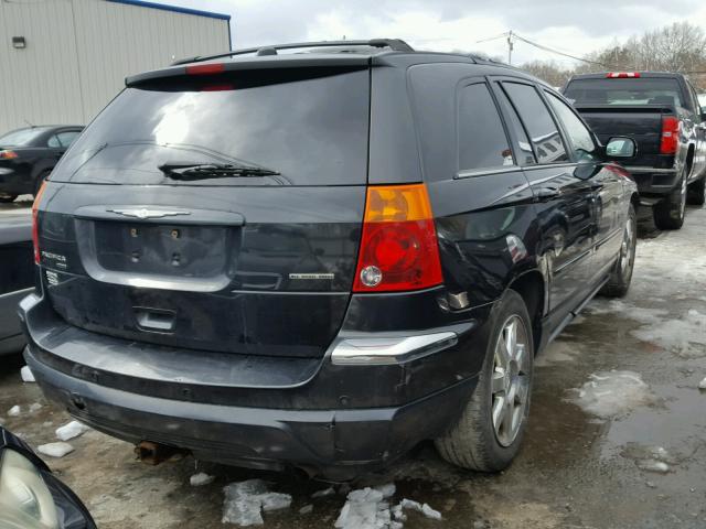 2C8GF78495R427167 - 2005 CHRYSLER PACIFICA L BLACK photo 4