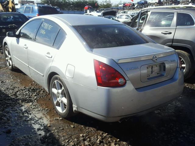 1N4BA41E25C851266 - 2005 NISSAN MAXIMA SE SILVER photo 3