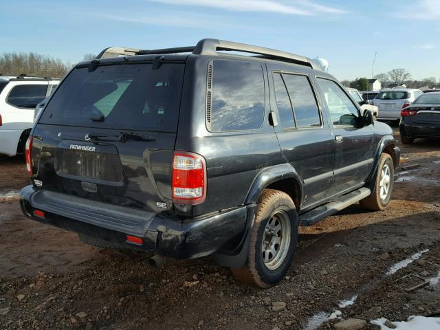 JN8DR09Y43W835122 - 2003 NISSAN PATHFINDER BLACK photo 4