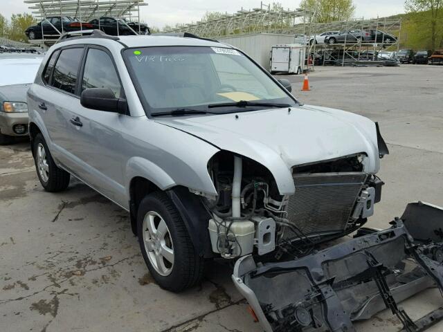 KM8JM12B97U523674 - 2007 HYUNDAI TUCSON GLS SILVER photo 1