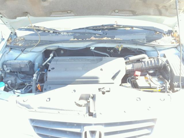 5FNRL188X4B118997 - 2004 HONDA ODYSSEY EX BLUE photo 7