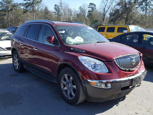5GAER23D99J175541 - 2009 BUICK ENCLAVE CX RED photo 1