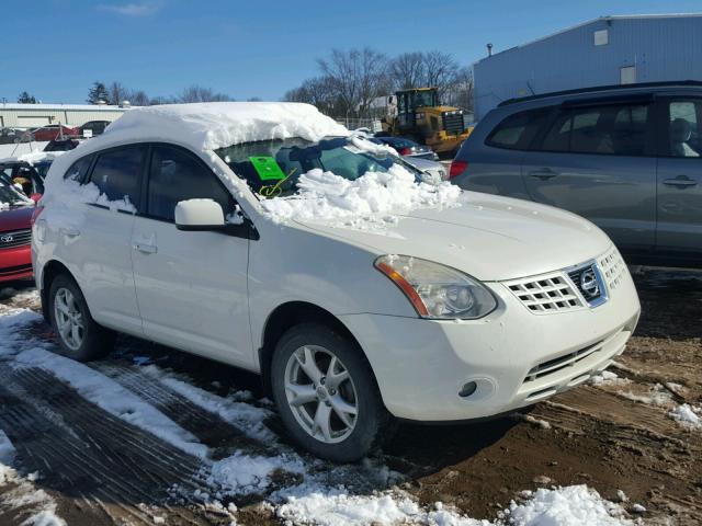 JN8AS58VX9W440804 - 2009 NISSAN ROGUE S WHITE photo 1