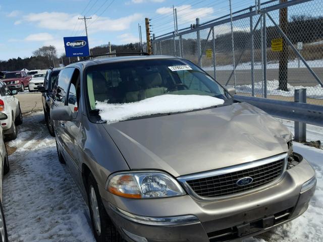 2FMDA58422BA30830 - 2002 FORD WINDSTAR L TAN photo 1