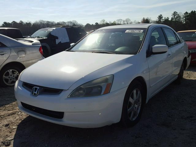 1HGCM66525A019353 - 2005 HONDA ACCORD EX WHITE photo 2