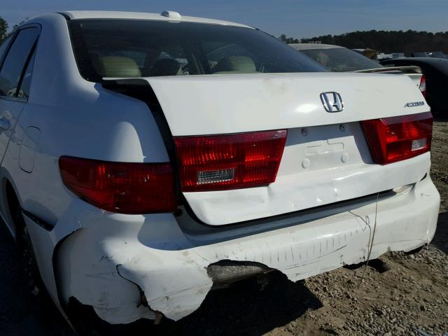 1HGCM66525A019353 - 2005 HONDA ACCORD EX WHITE photo 9