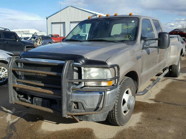 1FTWW32F33EA58784 - 2003 FORD F350 SUPER TAN photo 2