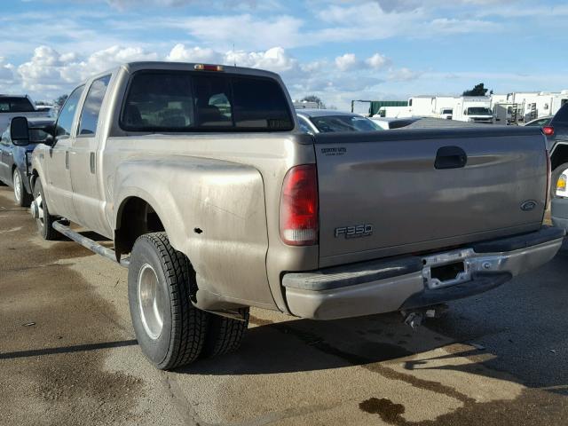 1FTWW32F33EA58784 - 2003 FORD F350 SUPER TAN photo 3