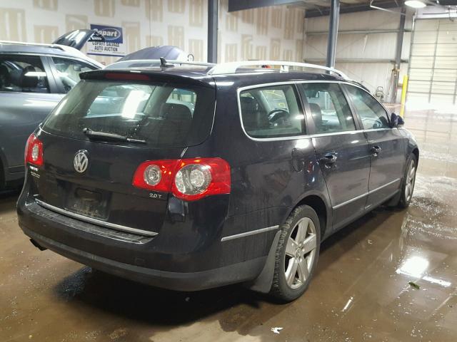 WVWXK73C59E000664 - 2009 VOLKSWAGEN PASSAT WAG BLACK photo 4