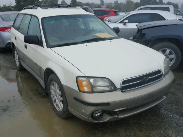 4S3BH665427615698 - 2002 SUBARU LEGACY OUT WHITE photo 1