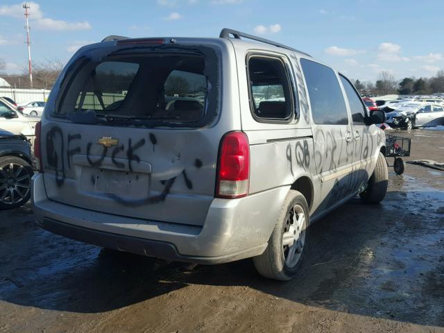 1GNDV23L75D170187 - 2005 CHEVROLET UPLANDER L 银色 照片 4