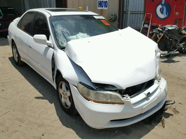 1HGCG1654YA073235 - 2000 HONDA ACCORD EX WHITE photo 1