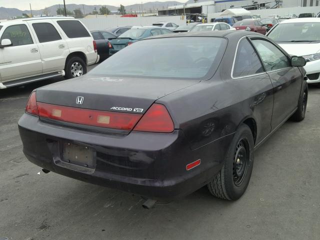 1HGCG2251WA007010 - 1998 HONDA ACCORD EX PURPLE photo 4