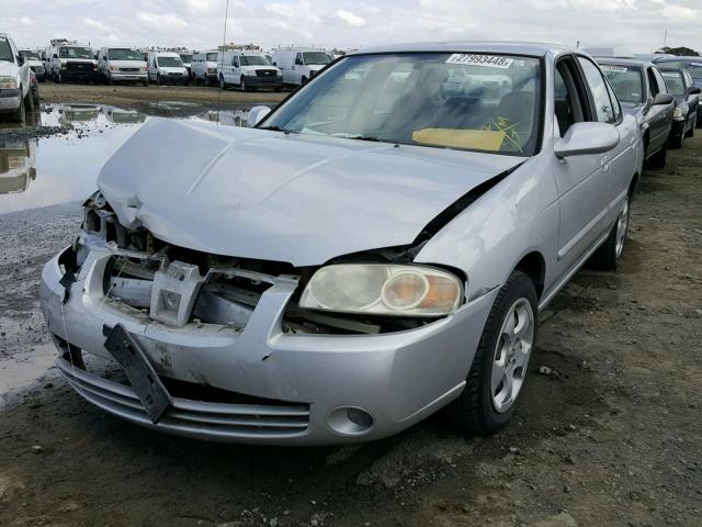 3N1CB51D16L643400 - 2006 NISSAN SENTRA 1.8 SILVER photo 2