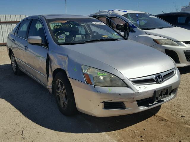 1HGCM56856A123647 - 2006 HONDA ACCORD EX SILVER photo 1