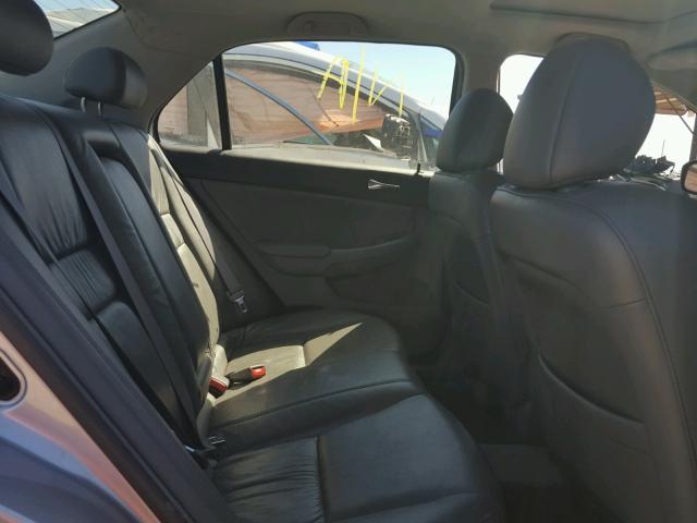 1HGCM56856A123647 - 2006 HONDA ACCORD EX SILVER photo 6