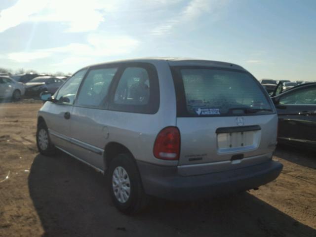 2C4GJ2534YR896055 - 2000 CHRYSLER VOYAGER SILVER photo 3