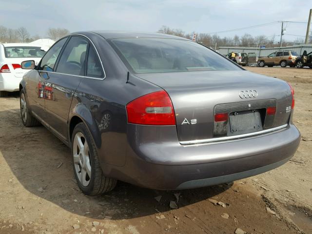 WAUBA24B0WN156299 - 1998 AUDI A6 2.8 QUA CHARCOAL photo 3